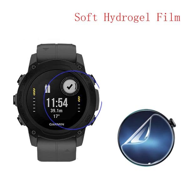 Soft Hydrogel Film Clear HD Transparent Protector Protective Guard Smart watch for Watch Garmin D33MM Descent G1 10pcs/lot