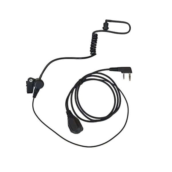 PTT Baofeng UV-5R UV-82 Talk Walkie Talkie Dual Band K Head Ear Hook Two-Way Radio Headset