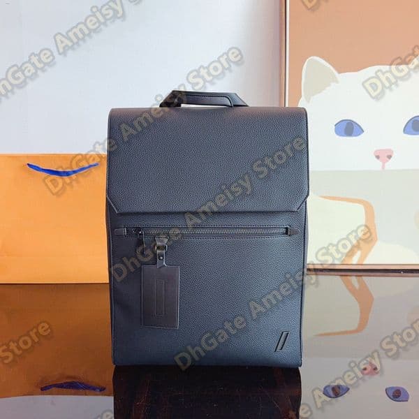 Brand Designer Backpack for Men Women, Premium Leather Rucksack Bag Daypack Bags Cover Zipper Back Pack Yki061