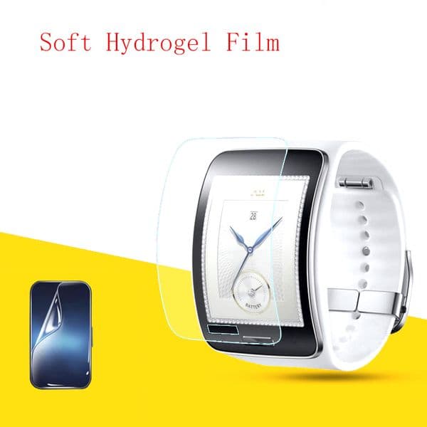 Soft Hydrogel Film Clear HD Transparent Protector Protective Guard Smart watch for Watch Samsung gear S/R750 10pcs/lot