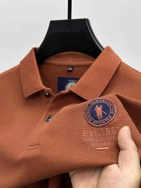 Luxury brand mens polo shirt short sleeve high-end fashion Paul embroidery lapel T-shirt 2025summer breathable casual golf top X250620