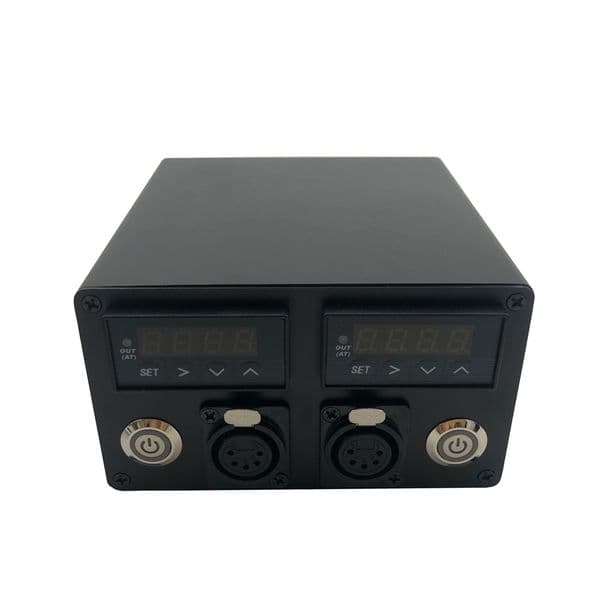 wholesale Electric Digital Dual PID Temperature Controller with 5 Pin XLR Plug and US/EU/UK/AU Power Cable