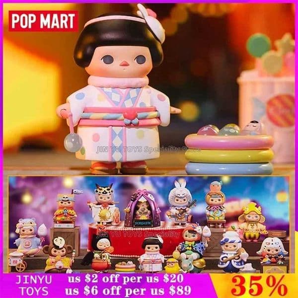 Pucky Festival Babies Series Blind Box Anime Action Figure Guess Bag Ornament Figurines Home Decor Desktop Fashion Toys X250621