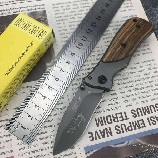 Buck X35 Outdoor Stainless Steel Small Camping Survival High Hardness Portable Knife Multifunctional