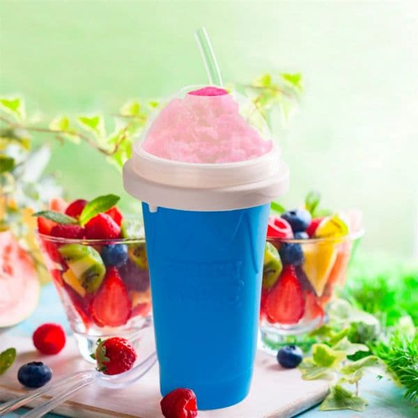 Summer Squeeze Homemade Juice Water Bottle QuickFrozen Smoothie Sand Cup Pinch Fast Cooling Magic Ice Cream 250623