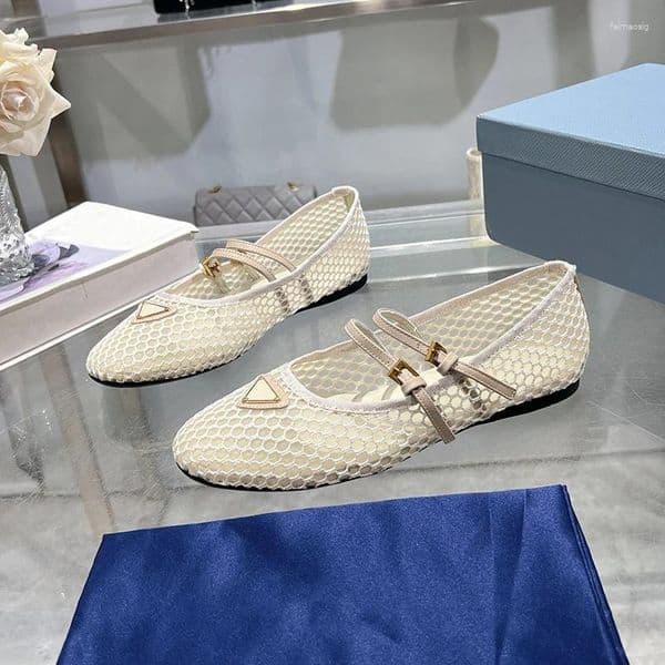Casual Shoes Selling Fashion Women Summer Breathable Ladies Ballet Flats High Quality Mary Jane Women's