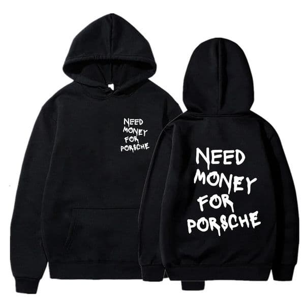 Funny Need Money Letter Printed Hooded Sweatshirt Fashion n Men Women Fleece Autumn and Winter Couple Casual Tops 250614