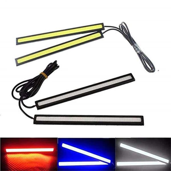 2pcs New 17cm LED COB Daytime Running Light Waterproof DC12V Car Light Source Parking Fog Bar Lamp S10 X250623