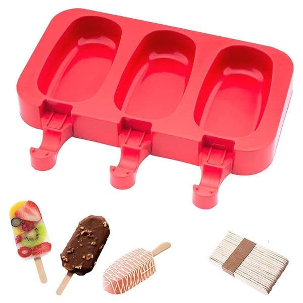Silicone Ice Cream Mold Popsicle Molds DIY Homemade Cartoon Mould Pop Maker 250623BJ