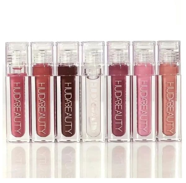 Luxury Maquillaje Huda maquillaje Makeup Gloss 3.9Ml Faux Filler Extra Shine Lipgloss Brillant Liquid Lipstick Lip Plumper Brand Lipbalm Moisturizing Glitter