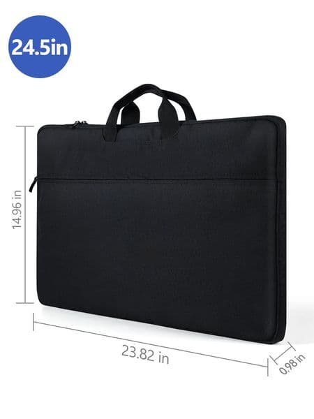 UPERFECT 24.5 Laptop Sleeve Protective Carrying Case for 24-24.5 Portable Monitor Notebook Tablet Large Display Bag 250624