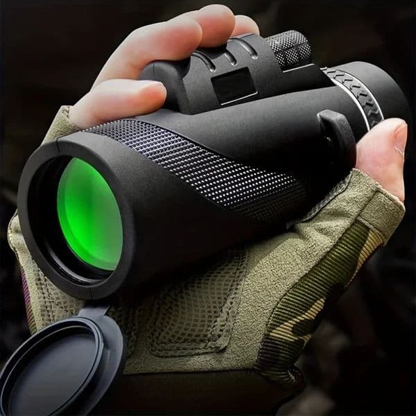 80x100 HD ZOOM Powerful Monocular Telescope Portable Binoculars Long Range Telescope Hunting Camping With Tripod Phone Clip 250625
