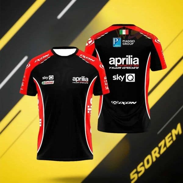 New Mens Casual T-shirt Moto GP Racing Team 3D Printed T-shirt O-neck Short Slved Sports T-shirt Outdoor Cycling Clothing T250625