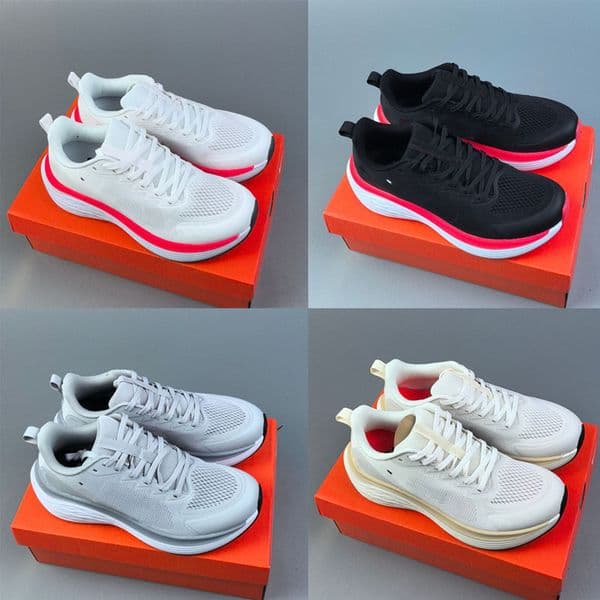 High Quality Structure 26 Running Shoes Women Men Sail White Black White Blue Shock-Absorbing Non-Slip Low-Top Thick-soled Sneakers Sports Shoes