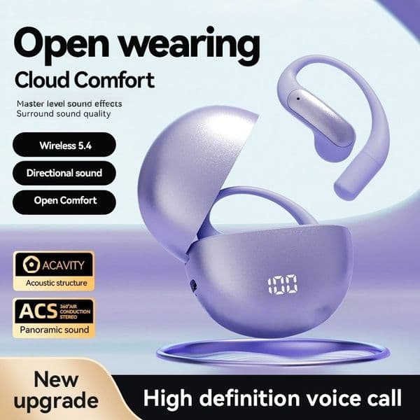 New Arrival M118: Best-selling AI Simultaneous Translation In-ear Noise-canceling Bluetooth Earphones with Digital Display