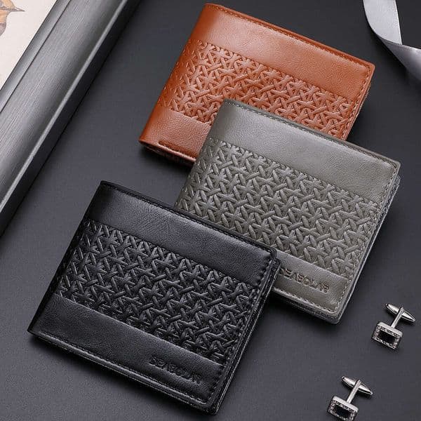 2022 New Multifunctional Men's Short Wallet with Multiple Card Slots wallet designer mens wallet