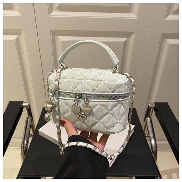 Luxury Brand Designer Bag Fashion Style Bag For Women 2025 New Quilted Mini Handbag High-End Versatile Chain Shoulder Crossbody Bag
