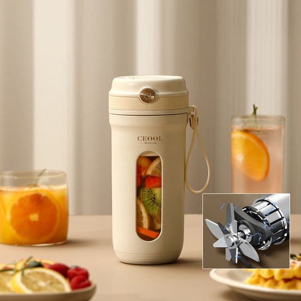 Mini Portable Blender Electric Fruit Juicer Mixers Extractors Multifunction Juice Maker Machine Blenders Smoothies Mixer 250625BJ