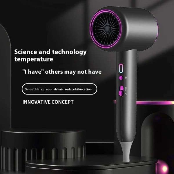 Negative ion hair dryer professional hair dryer efficient constant temperature hair dryer household and commercial hair T250626