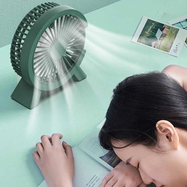 Electric Mini Fan Portable Cooling for Laptops Silent Usb Fan for Home Office outdoor Desktop Cooler Camping Air Mini Appliances T250626