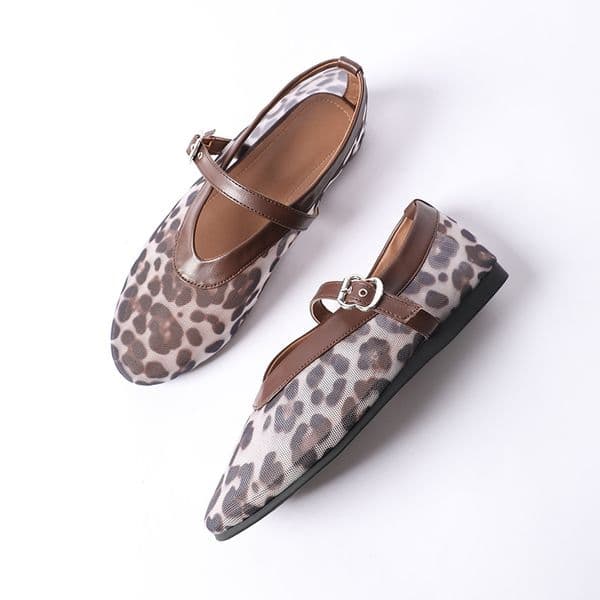 Fashion Casual Minimalist Ballet Flat Shoes Embroidery Shoes Woman Hollow Out Mary Jane Casual Loafers Summer Shoes Women Sandals