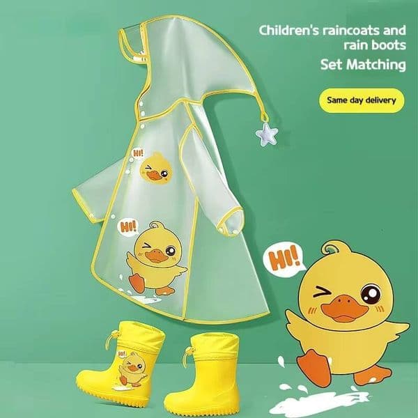 2025 ! Childrens Boys and Girls, Kindergartens, Special Raincoats for School Students, Children