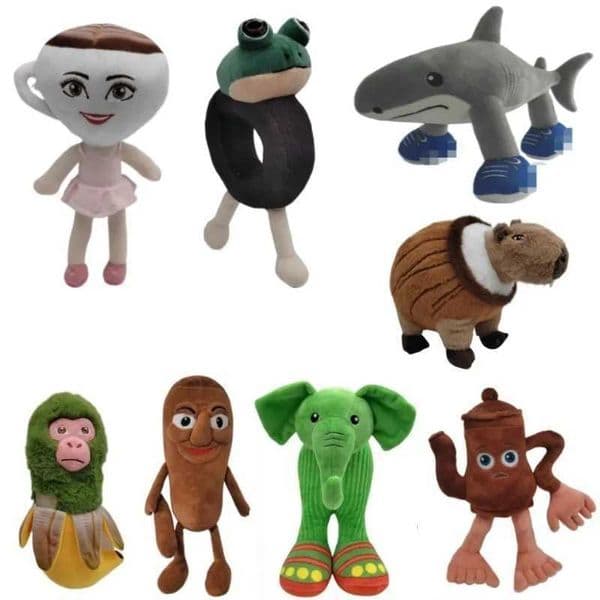 30cm Italian Brainrot Tralalero Tralala Plush Doll Anime Stuffed Soft Cushion Pillow Peripheral Toy Fans Custom Gift X250628