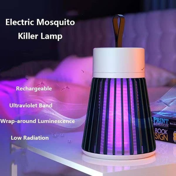 USB Rechargeable Model Electric Shock Killer Portable Mosquito Lamp For Household Bedroom Outdoor Camping i1