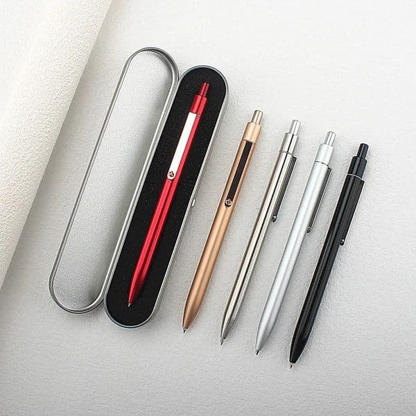 1/5Pcs 0.5 mm Mechanical Pencil Set Full Metal Art Drawing Painting Automatic Pencil with Leads Office School Supply 250624