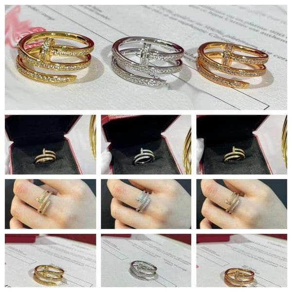 New Fashion Jewelry Exquisite 14K Gold Plated AAA Zircon Ring Elegant Women's Opening Adjustable Wedding Gift
