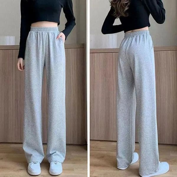 Xpqbb Black Gray Sweatpants for Women 2024 Summer Basic Baggy Sports Pants Female Casual Allmatch Joggers Straight Pants250922BJ