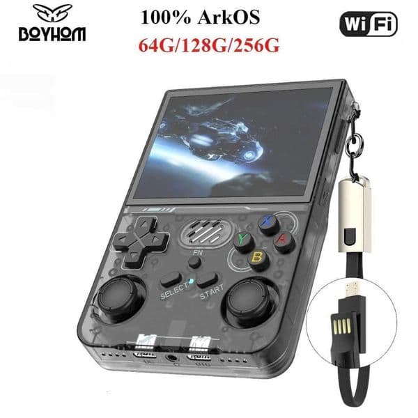 100 ArKOS R36XX Retro Handheld Game Console Linux System 35 Inch Screen 64128GB256GB Game Player R36S updated version Z250928