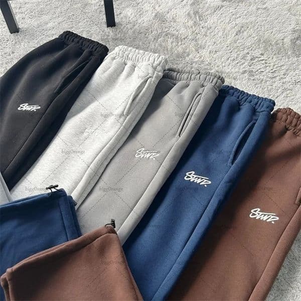 American Classic Fashion Clothing Personalized Letter y Wideleg Pants Fashionable Retro Casual Sports 250322