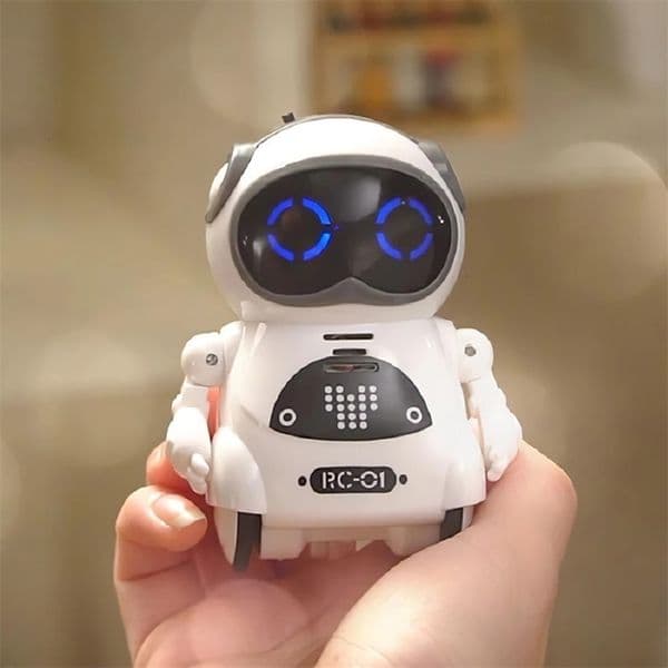 939A Mini Robot Can Speak Interact Dialogue Voice Recognition Record Sing Dance Tell Stories Mini Robot Toy 250226