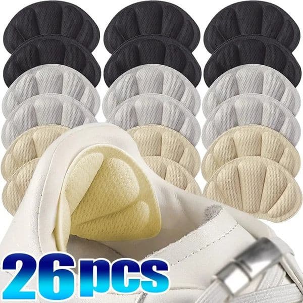 Strong Adhesive Sponge Heel Pad Pain Relief Insole Reduce Friction Heel Sticker Cuttable Shoe Insert Foot Rear Elastic Patch 250929