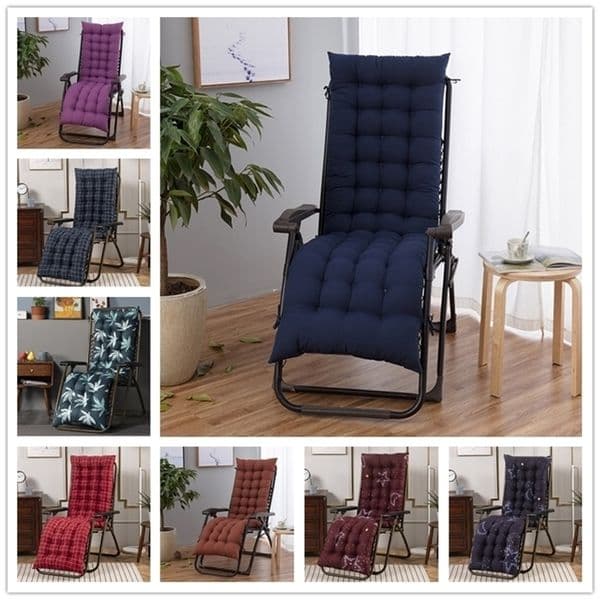 Lounge Chair Cushions Chaise Lounge Cushion Patio Chair Cushions Outdoor Mattress Garden Chair Sun Lounger Recliner Veranda 201216