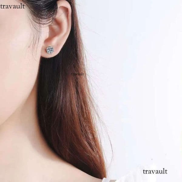 DHcollections C-shaped Hoop Party Creative Multi Shaped Gold Bead Women's Earrings