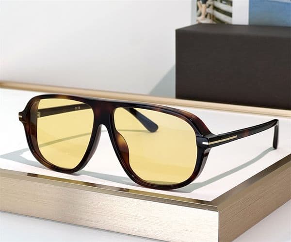 Fashion trend designer mens women sunglasses 1208 classic vintage square shape acetate glasses summer popular avant-garde style Anti-Ultraviolet Come with case