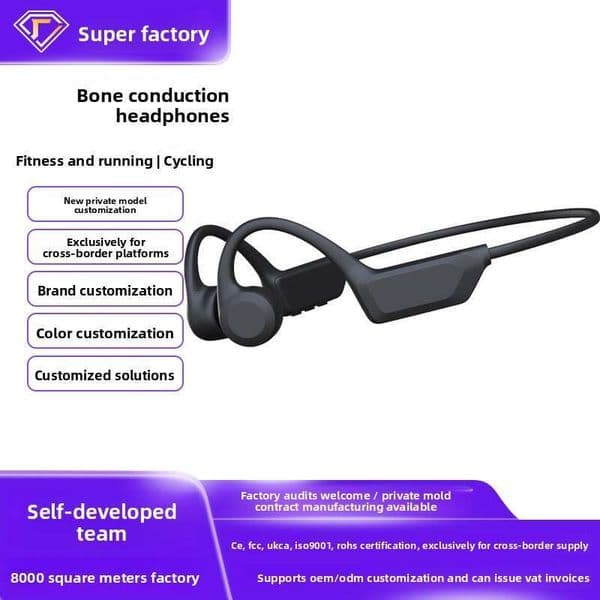 Private Model X27 Bone Conduction Sports Running Bluetooth Huaqiangbei Wireless Earphones