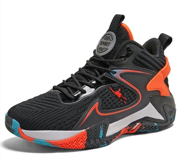 Big size US14 15 Basketball shoes new mens breathable student sports anti slip mesh ultra light casual fly woven running Z 102-4