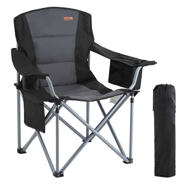 SucceBuy Outdoor Camping Chair 350lbs High Load Ultralight Folding Chair Portable Beach Hiking Picnic Travel Seat Fishing Tool J250930