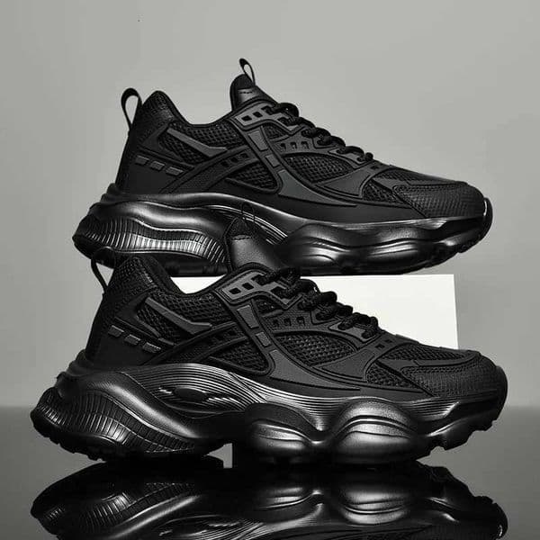 High Quality Walking Sneakers Men Large Size 48 Athletic Running Shoes For Men Black Platform Casual Basletball Sneakers Cool Z250930