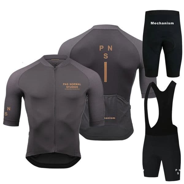 outdoor 2026 New Pns Summer Team Bicycle Clothing Men Road Bike Wear Racing Clothes Breathable Cycling Jersey Set Ropa Ciclismo Maillot 240711 Free Shipping