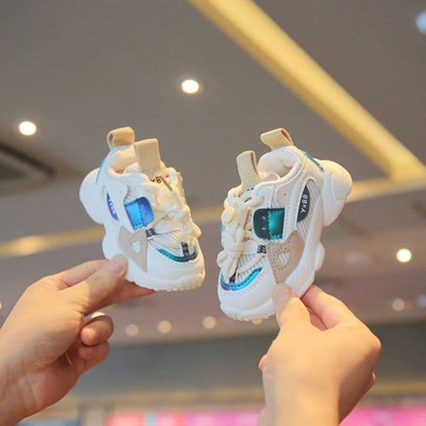 Sports Shoes Autumn Girls Boys Mesh Breathable Outdoor Children Casual Running Toddler Sneakers 250207 XJ260122