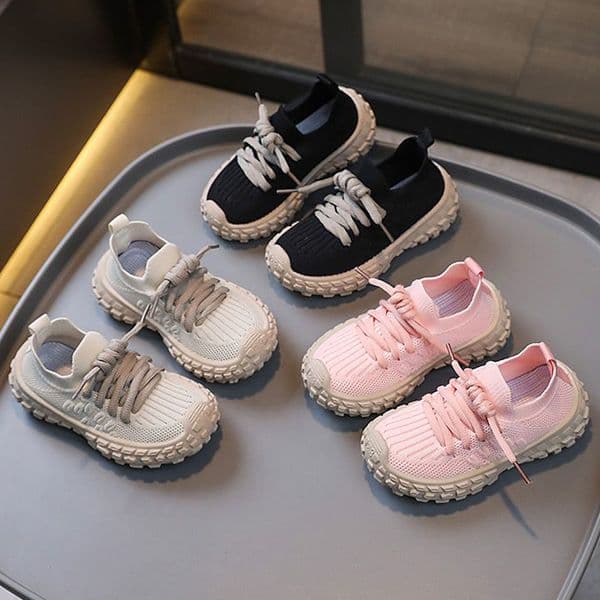 Fashion Sport Running Soft Casual Breathable Spring Autumn Umshop Baby Boys Girls Bottom Non-Slip Kids Sneakers Children Toddler Shoes Sizes 21 - 32 U0227
