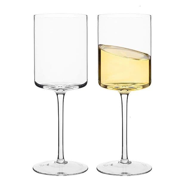 2 PCS HighGrade Crystal Glass Wine Champagne GlassGoblet Glasses 240430