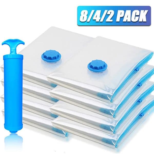 2026 842 PACK Vacuum Bag Package Storage Bags Space perfume Saver For Beddingpillowstowelclothes cologne Travel Bedroom Organizer 240510 Free Shipping
