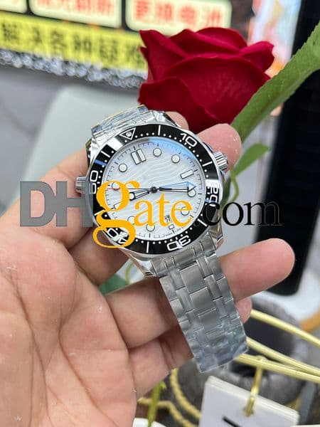 Super clone 210.90.42.20.10.001 watch AAAAA Ceramic Bezel Luxury Watch Top Quality Mens Men Automatic Watches Mechanical Movement Blue 300 designer watch 9692