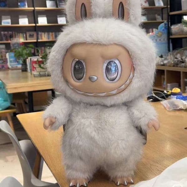 New Labubu Zimomo 58Cm Monster Cloud Angel Large Vinyl Face Doll Childrens Toy Festival Birthday Gift Desk Collection Decoration
