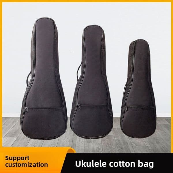 Durable 21 Inch/23 Inch/26 Inch Guitar Travel Case With Comfortable Shoulder Strap For Ukuleles